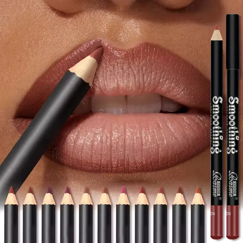 Waterproof Matte Lip liner Pencil Contour Tint