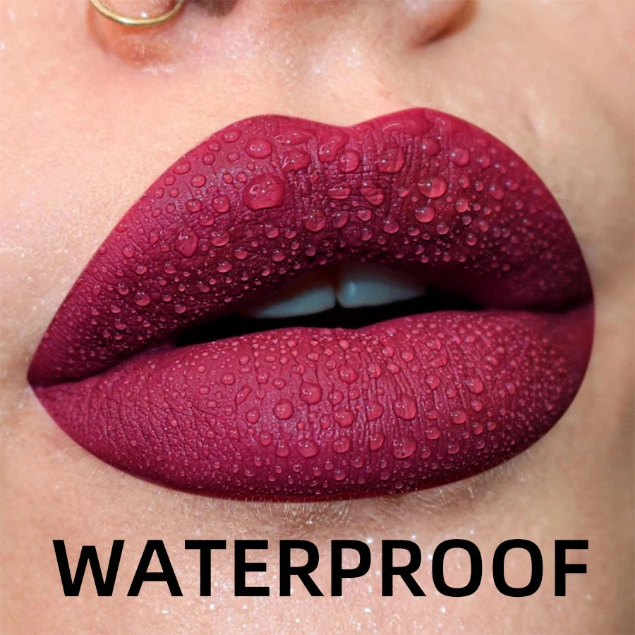 Matte Velvet Lip Gloss Waterproof Liquid Lipstick