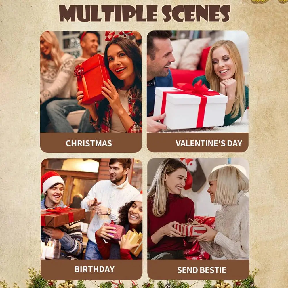 6Pc Set Christmas Hydrating Base Lip Balm Set