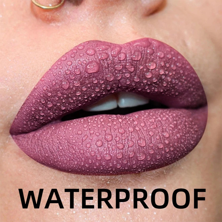 Matte Velvet Lip Gloss Waterproof Liquid Lipstick